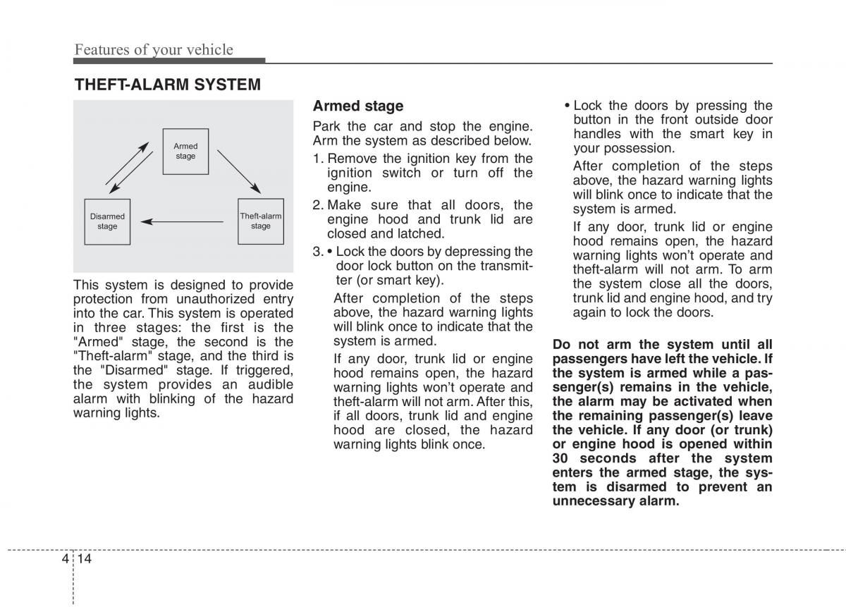 Hyundai Genesis Coupe owners manual / page 98