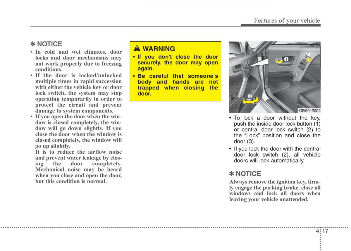 Hyundai Genesis Coupe owners manual / page 101