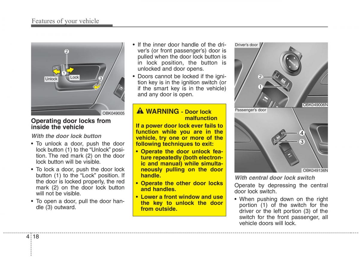 Hyundai Genesis Coupe owners manual / page 102