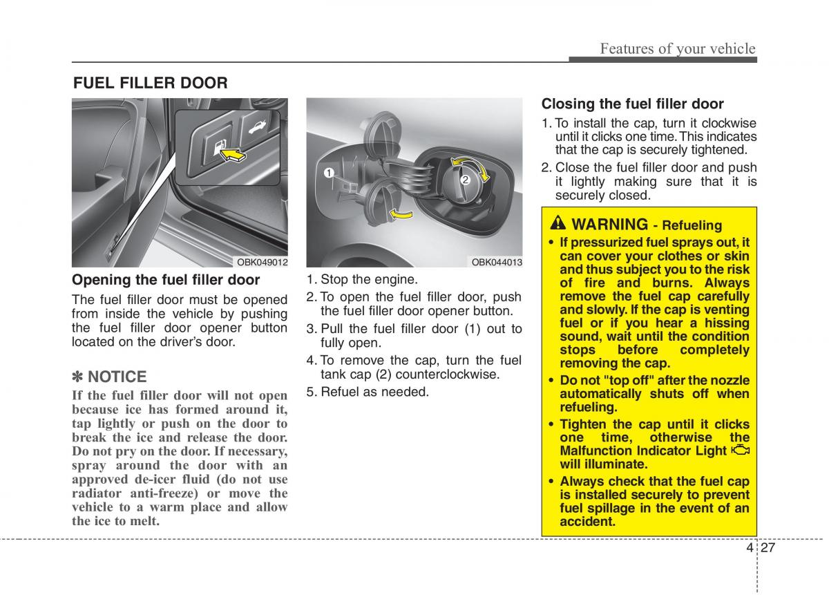 Hyundai Genesis Coupe owners manual / page 111