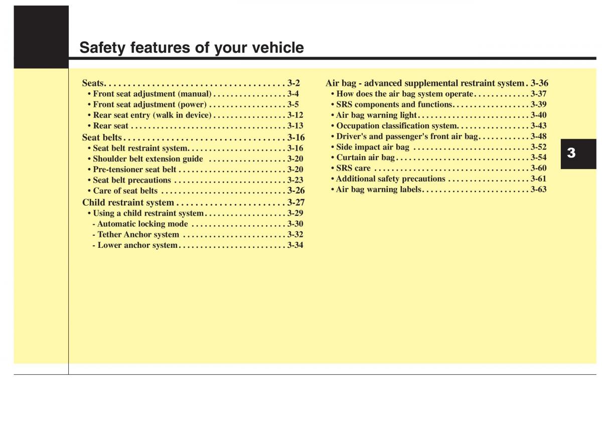 Hyundai Genesis Coupe owners manual / page 22