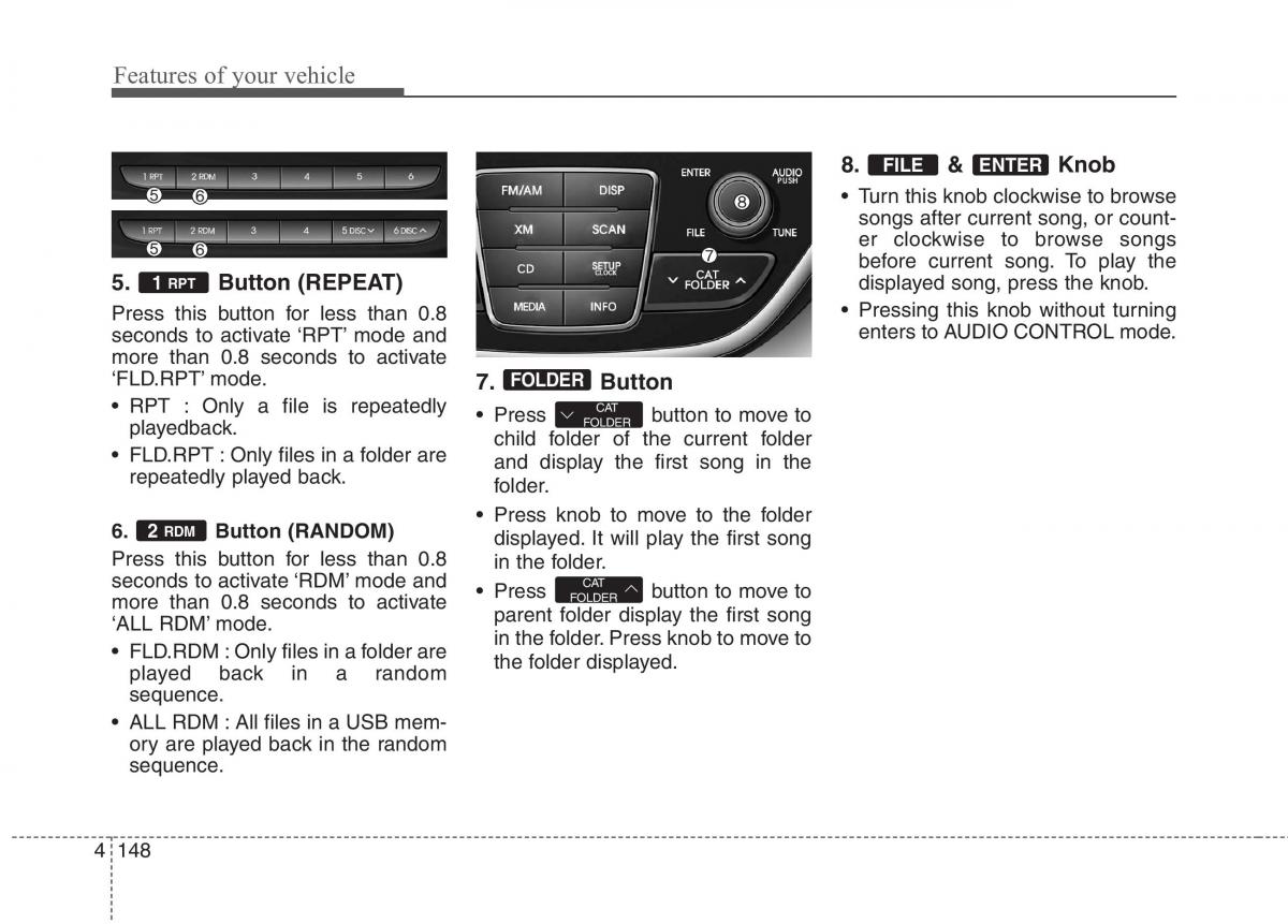 Hyundai Genesis Coupe owners manual / page 232