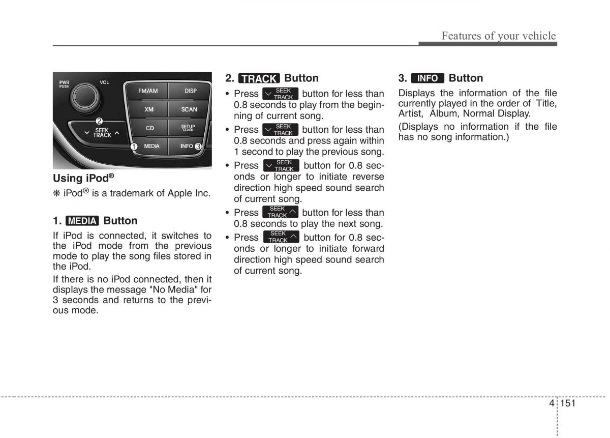 Hyundai Genesis Coupe owners manual / page 235