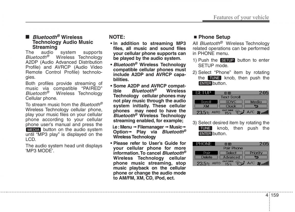 Hyundai Genesis Coupe owners manual / page 243