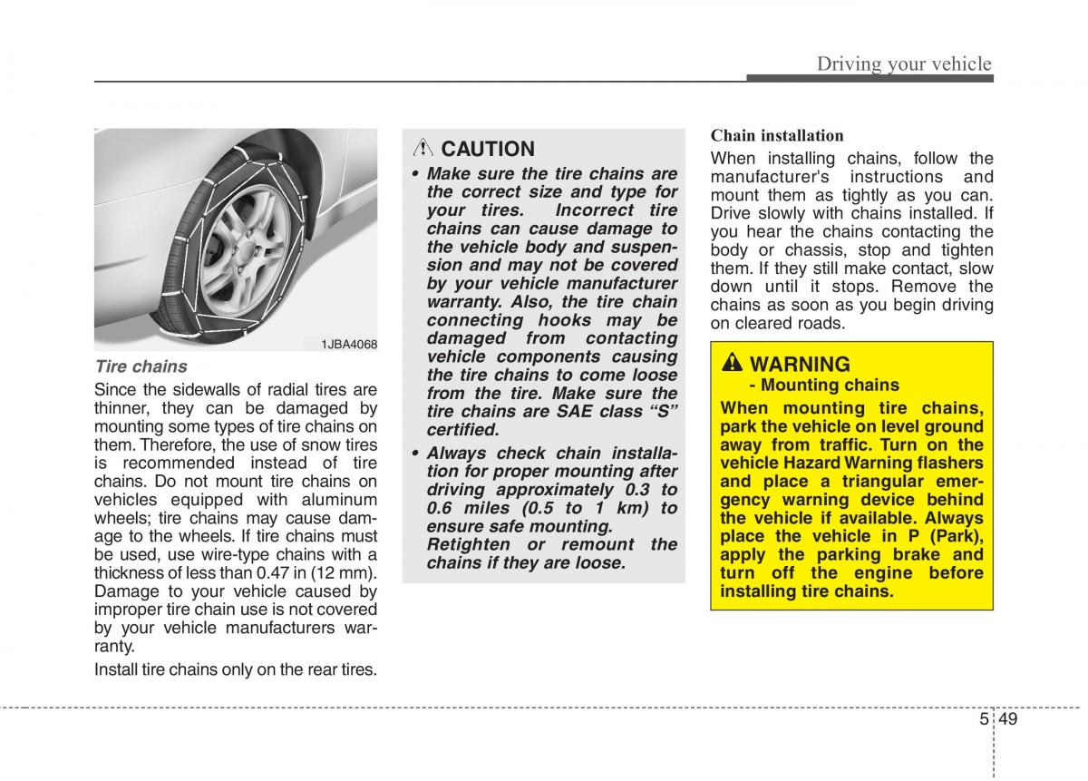 Hyundai Genesis Coupe owners manual / page 299