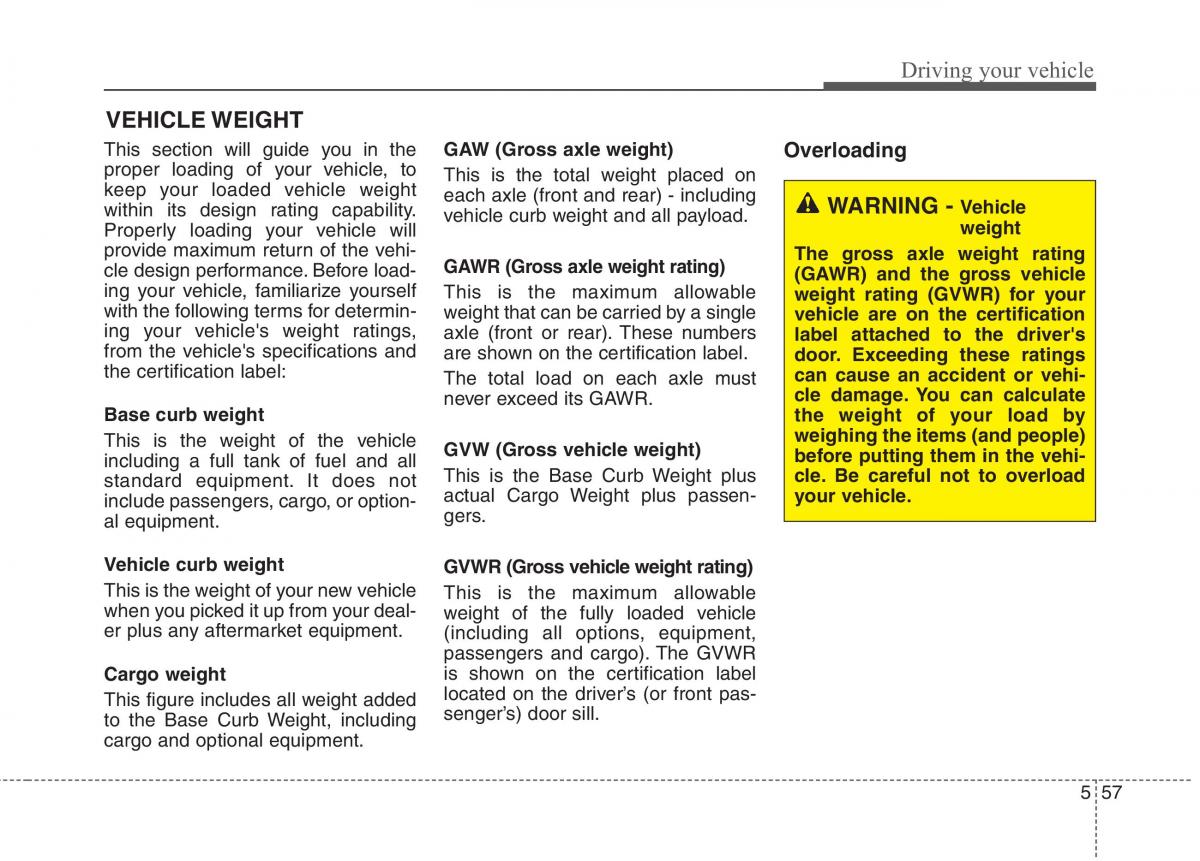 Hyundai Genesis Coupe owners manual / page 307