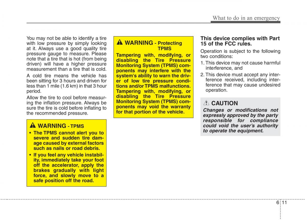 Hyundai Genesis Coupe owners manual / page 319