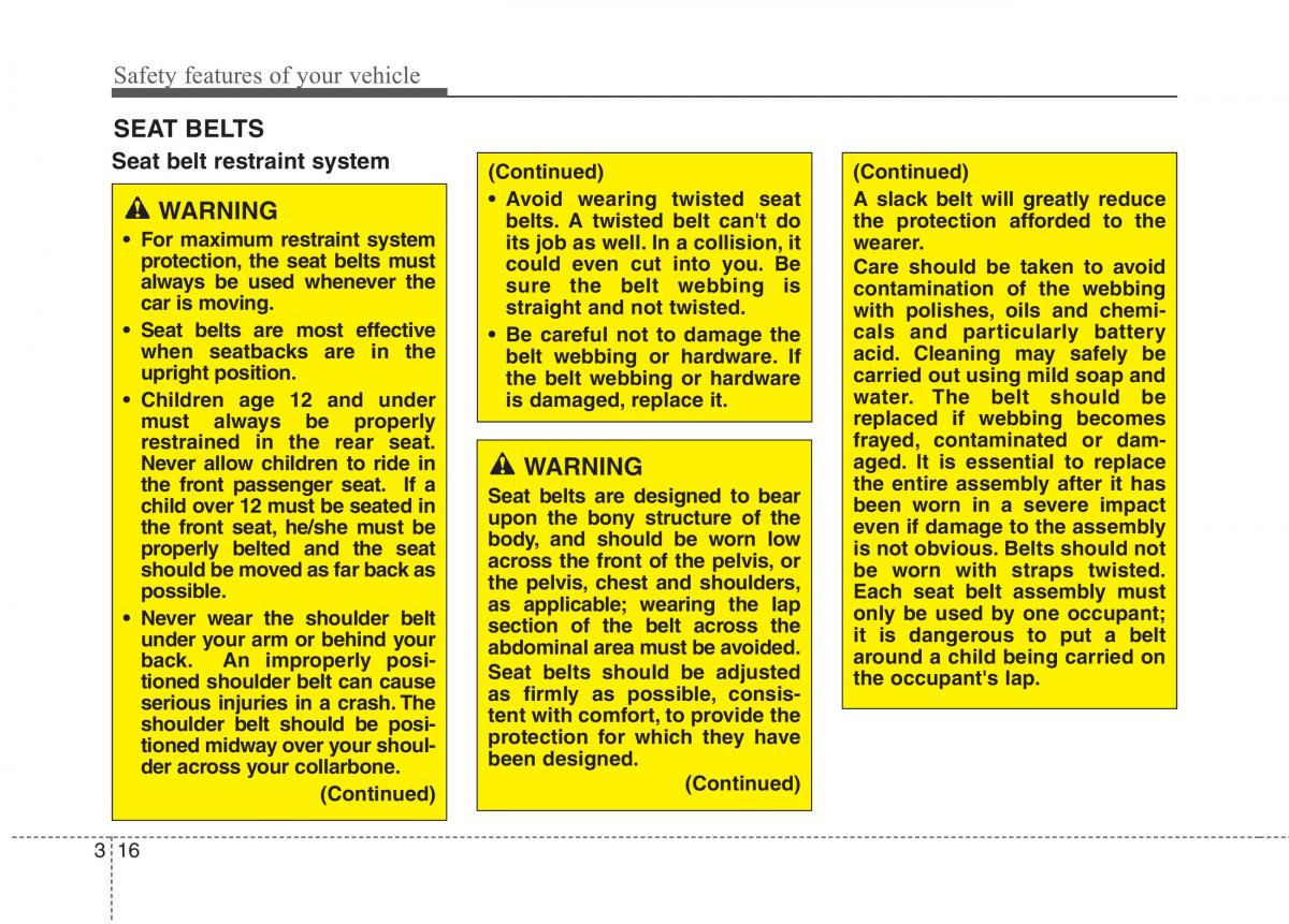 Hyundai Genesis Coupe owners manual / page 37