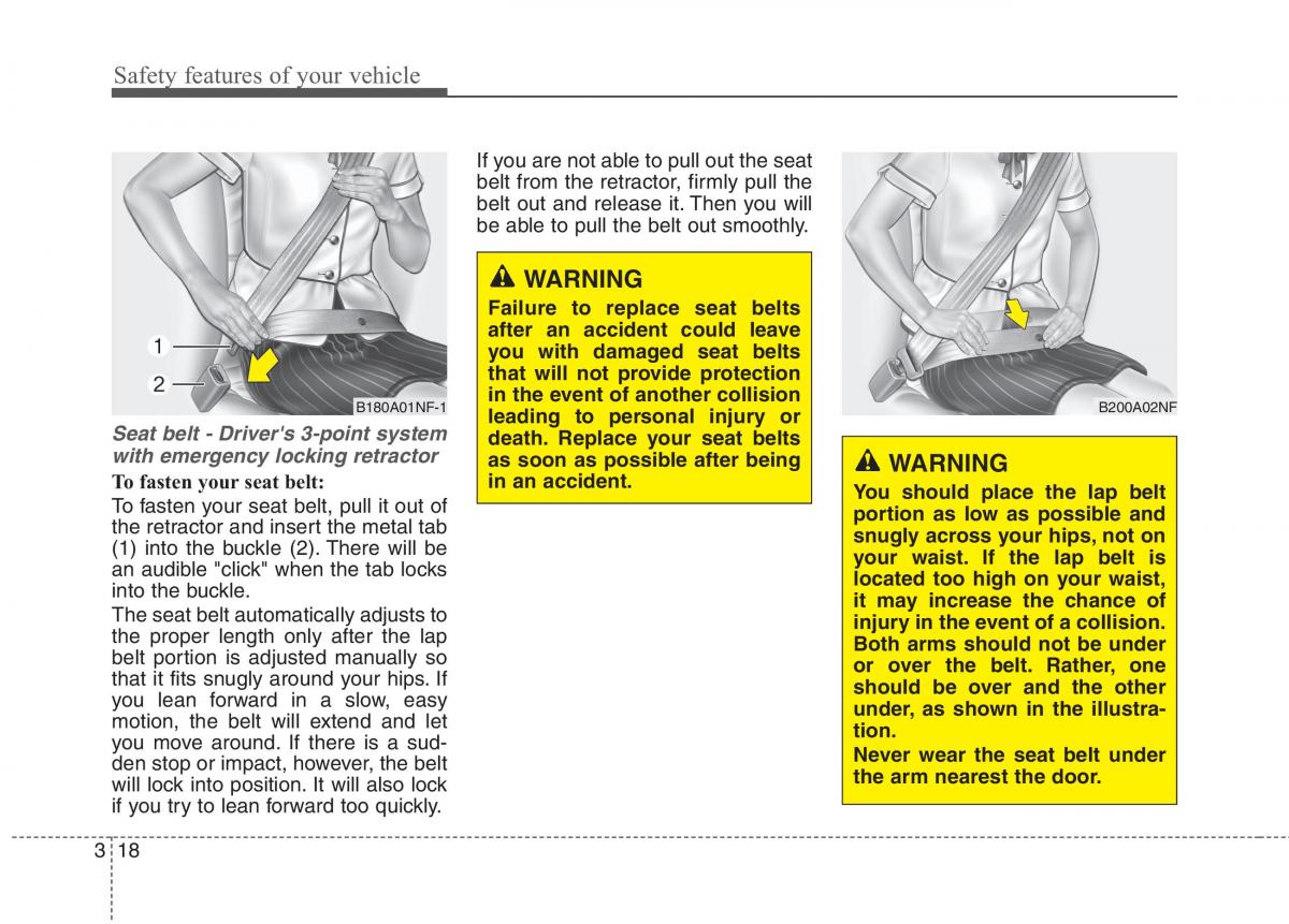 Hyundai Genesis Coupe owners manual / page 39