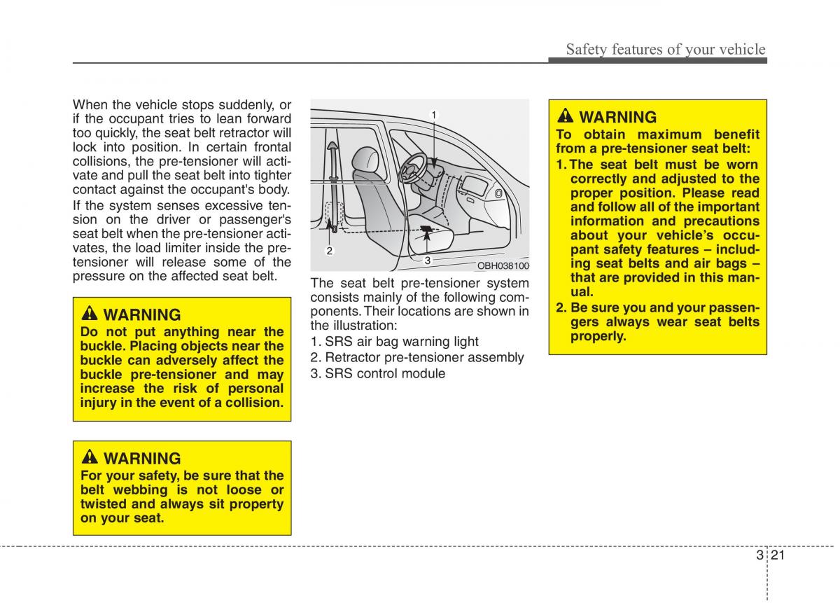 Hyundai Genesis Coupe owners manual / page 42