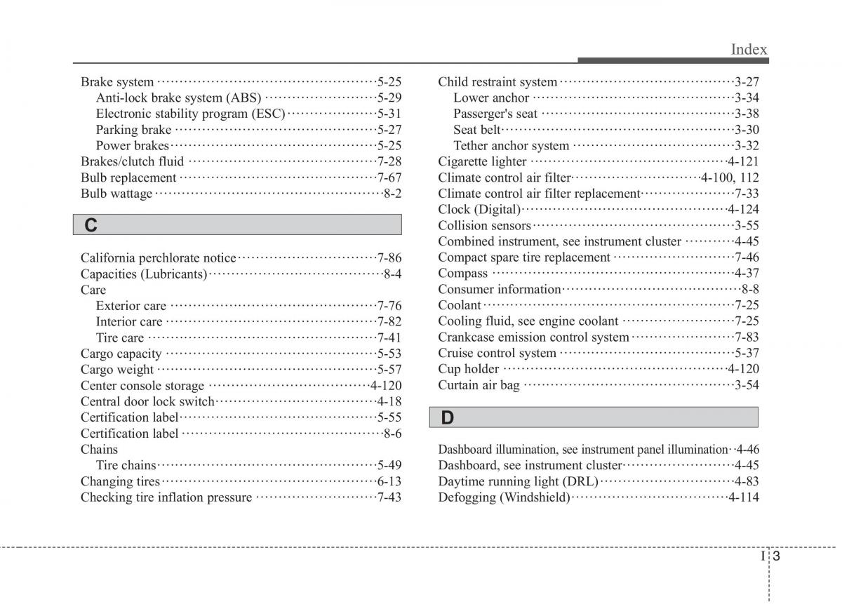 Hyundai Genesis Coupe owners manual / page 430