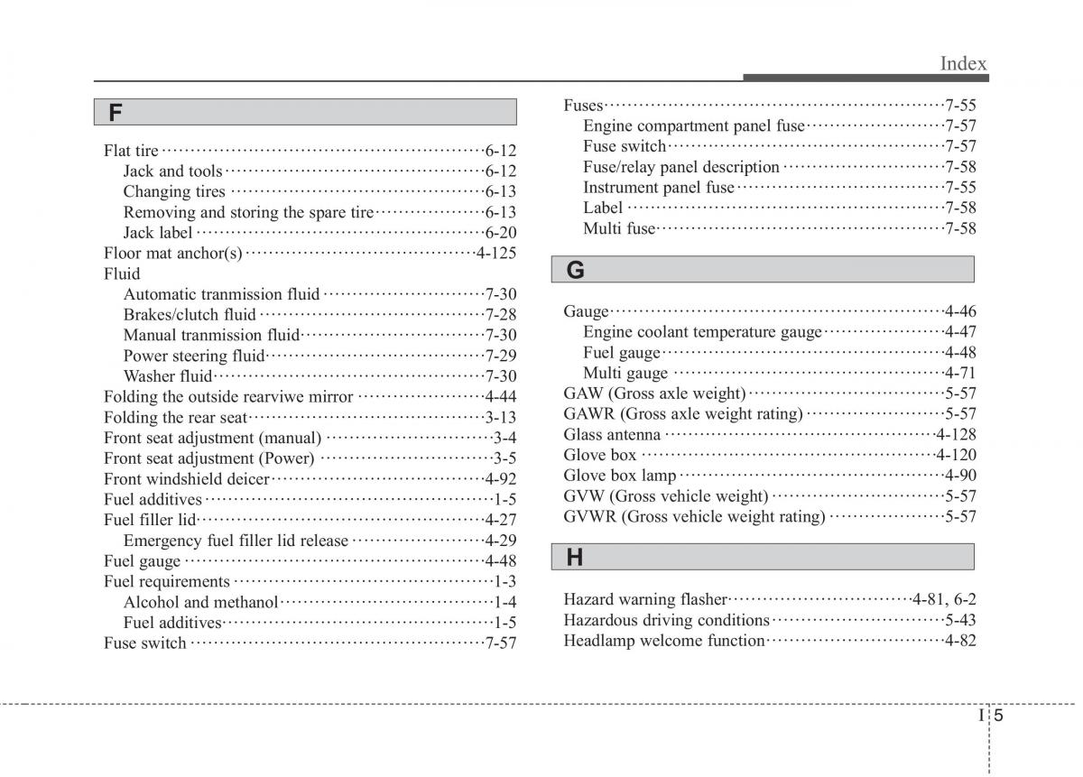 Hyundai Genesis Coupe owners manual / page 432