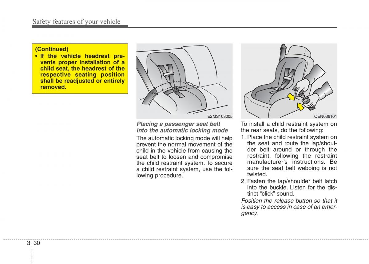 Hyundai Genesis Coupe owners manual / page 51