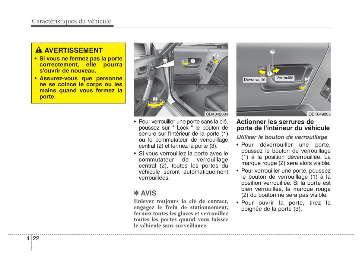 Hyundai Genesis Coupe manuel du proprietaire / page 112