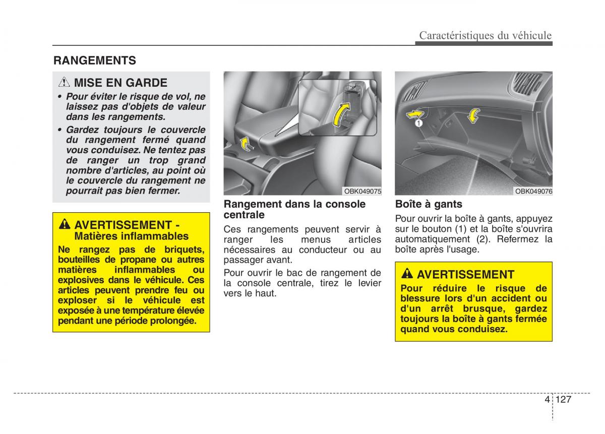 Hyundai Genesis Coupe manuel du proprietaire / page 217