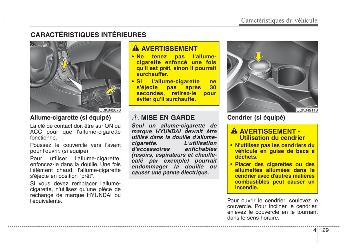 Hyundai Genesis Coupe manuel du proprietaire / page 219