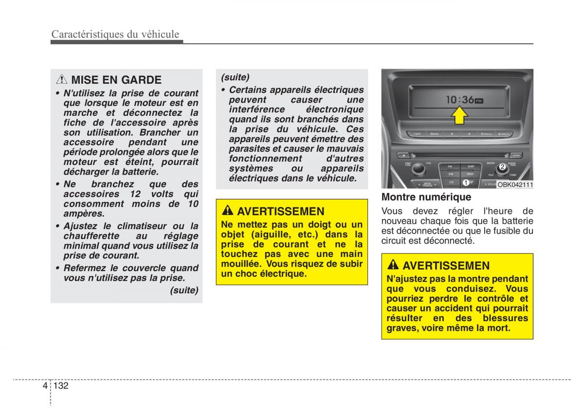 Hyundai Genesis Coupe manuel du proprietaire / page 222