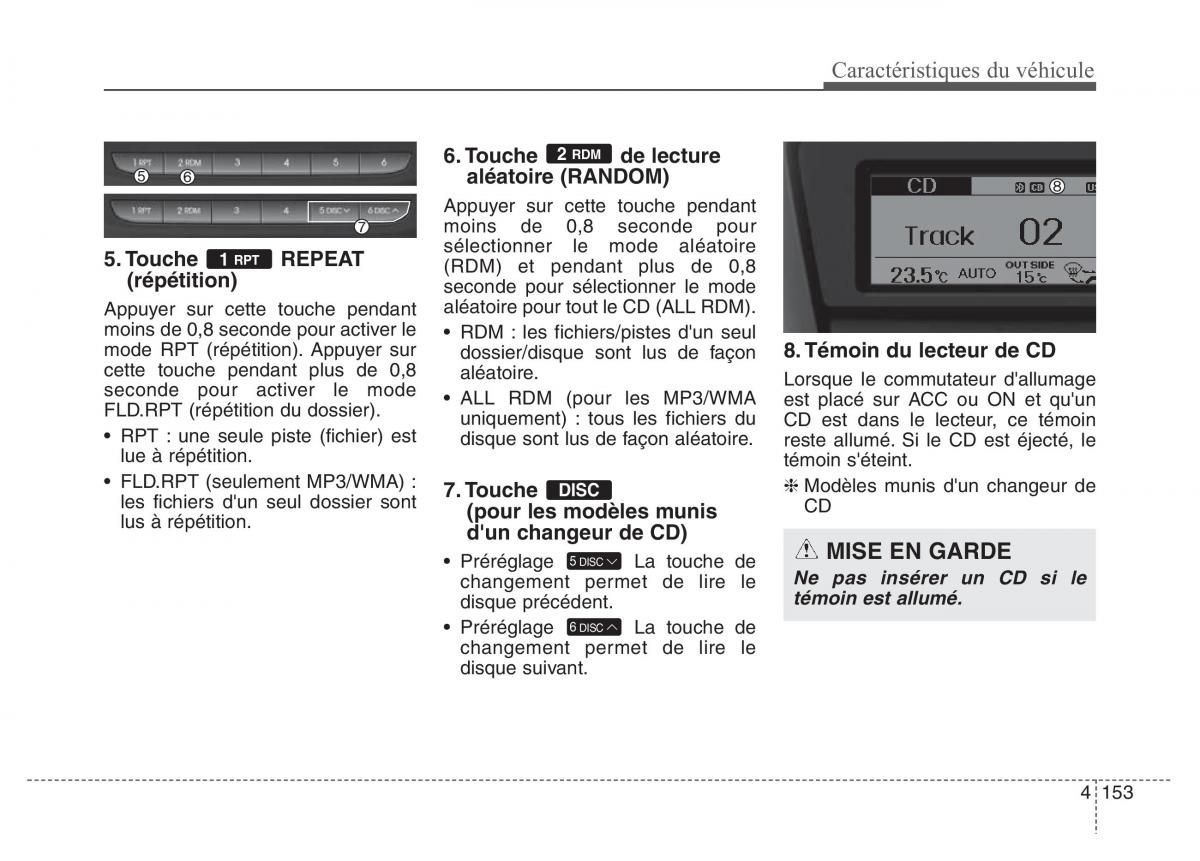 Hyundai Genesis Coupe manuel du proprietaire / page 243