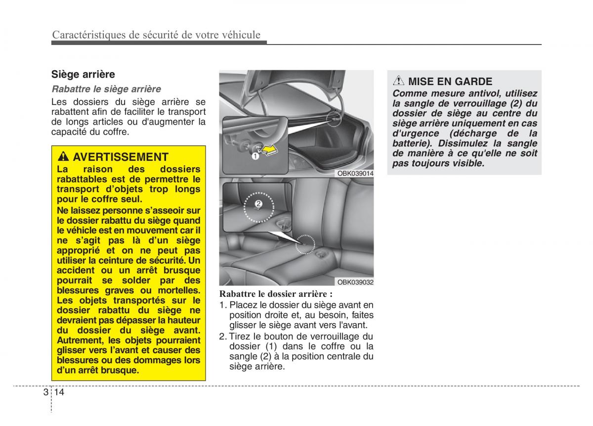 Hyundai Genesis Coupe manuel du proprietaire / page 35