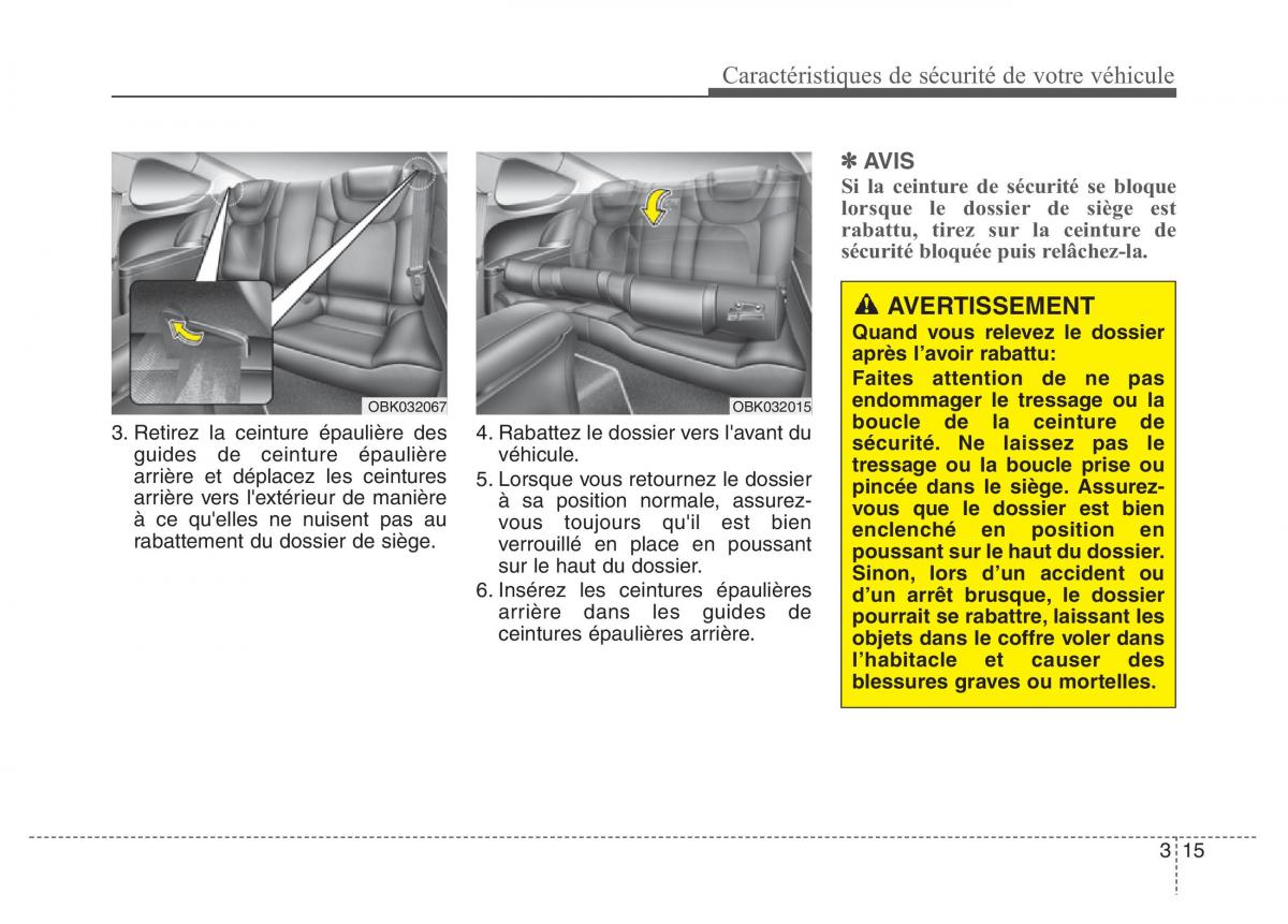 Hyundai Genesis Coupe manuel du proprietaire / page 36