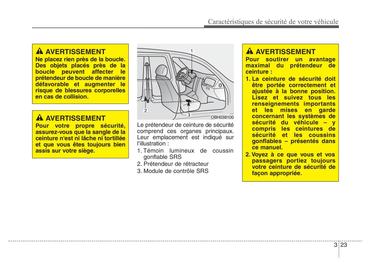 Hyundai Genesis Coupe manuel du proprietaire / page 44