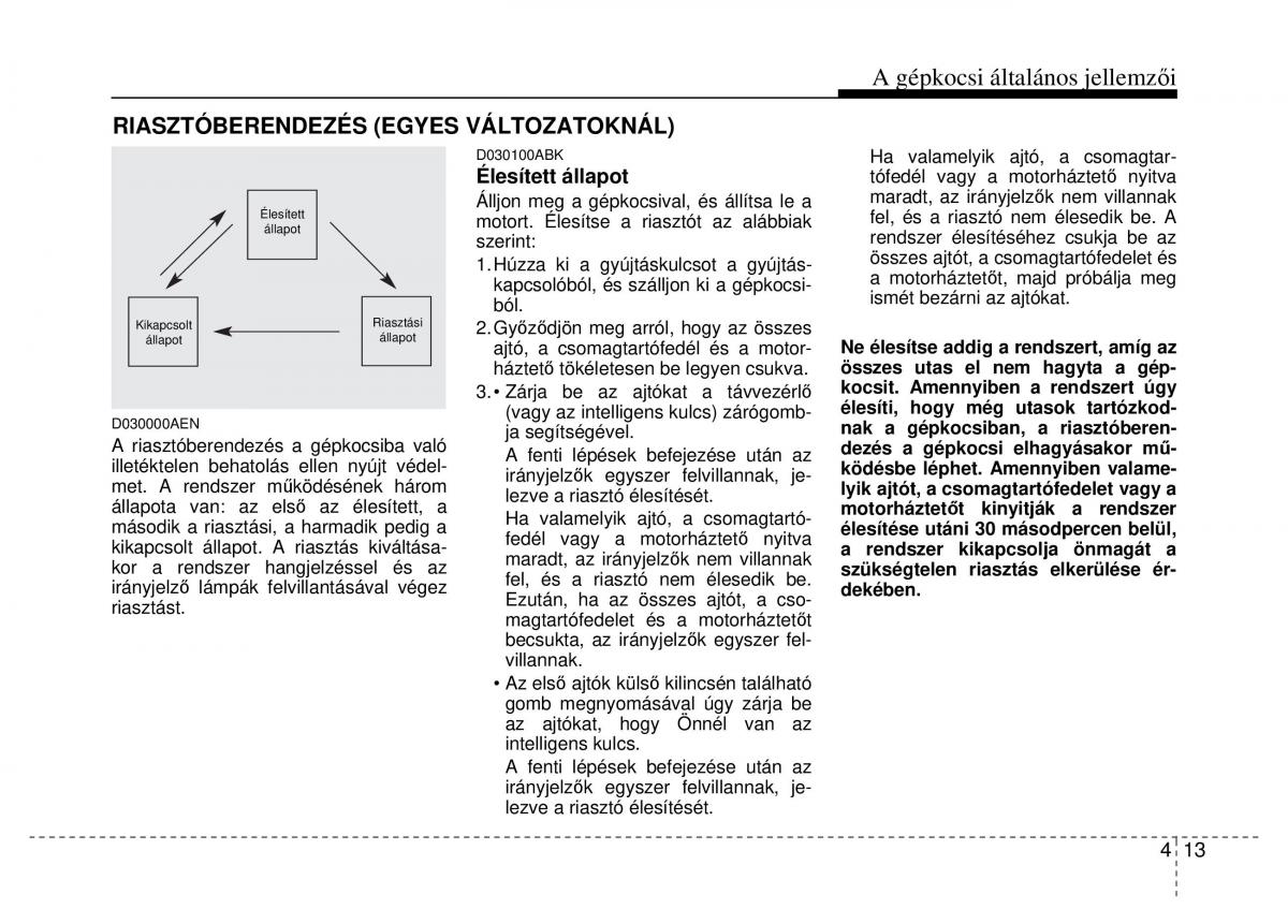 Hyundai Genesis Coupe Kezelesi utmutato / page 85