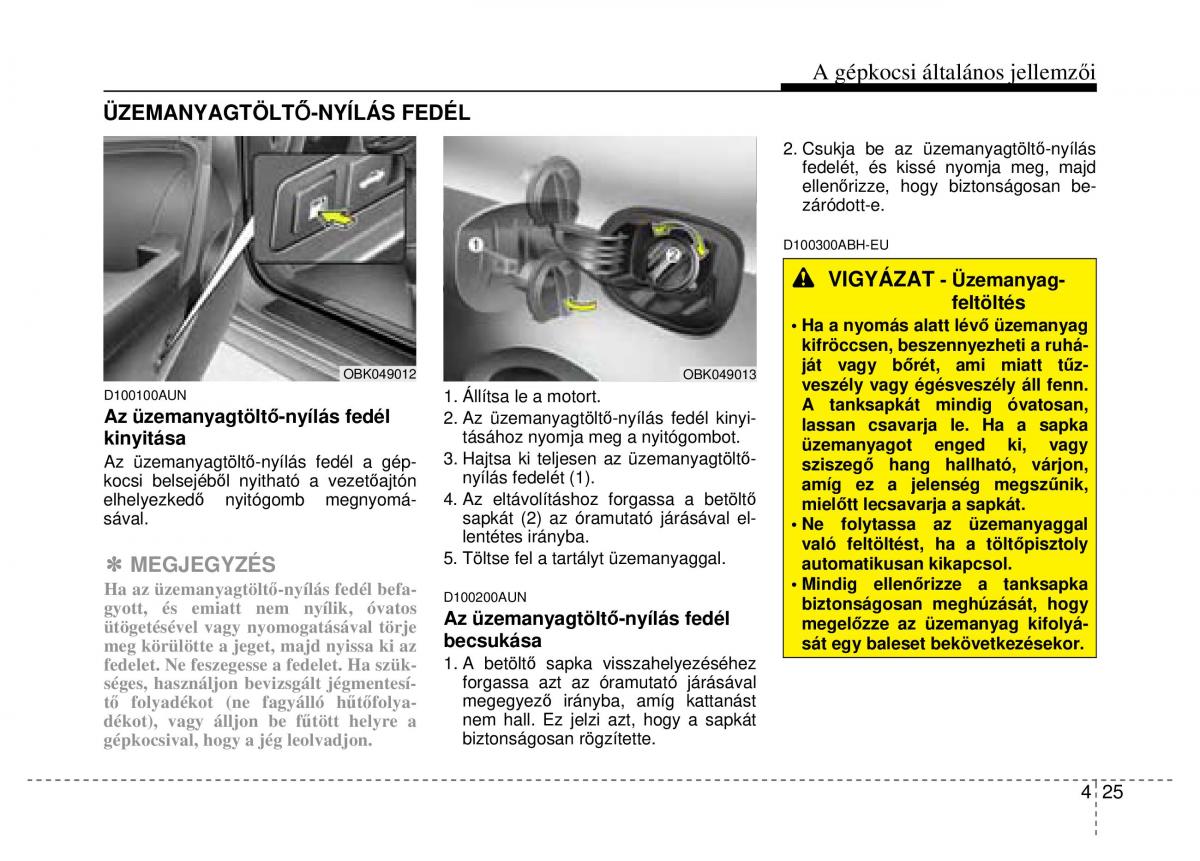 Hyundai Genesis Coupe Kezelesi utmutato / page 97