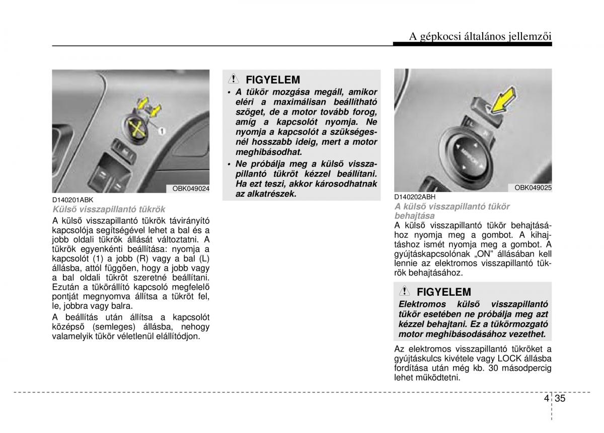 Hyundai Genesis Coupe Kezelesi utmutato / page 107