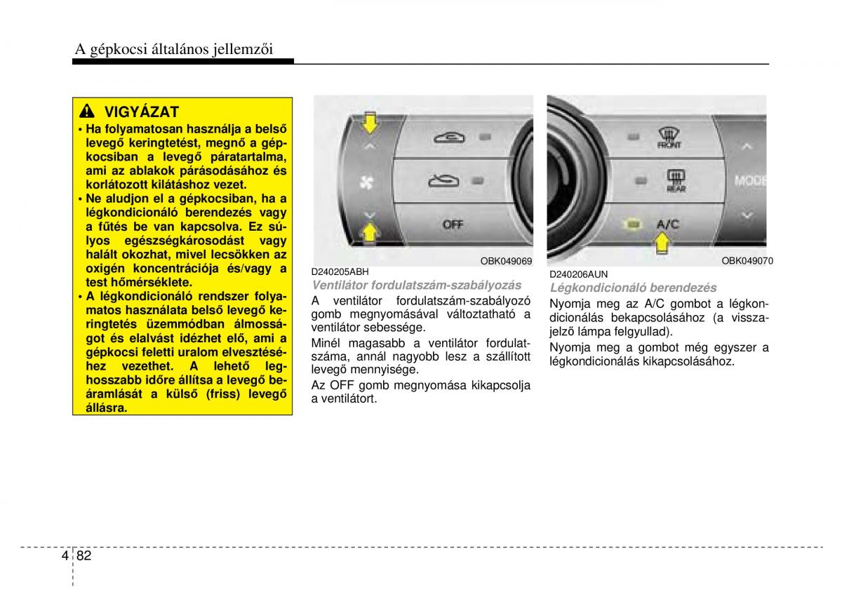 Hyundai Genesis Coupe Kezelesi utmutato / page 154