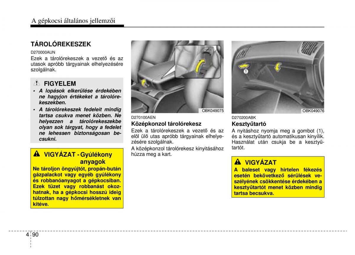 Hyundai Genesis Coupe Kezelesi utmutato / page 162