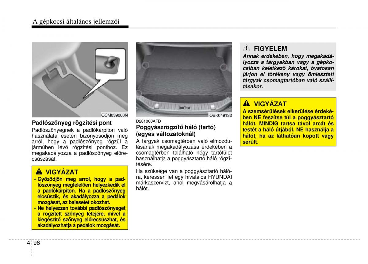 Hyundai Genesis Coupe Kezelesi utmutato / page 168