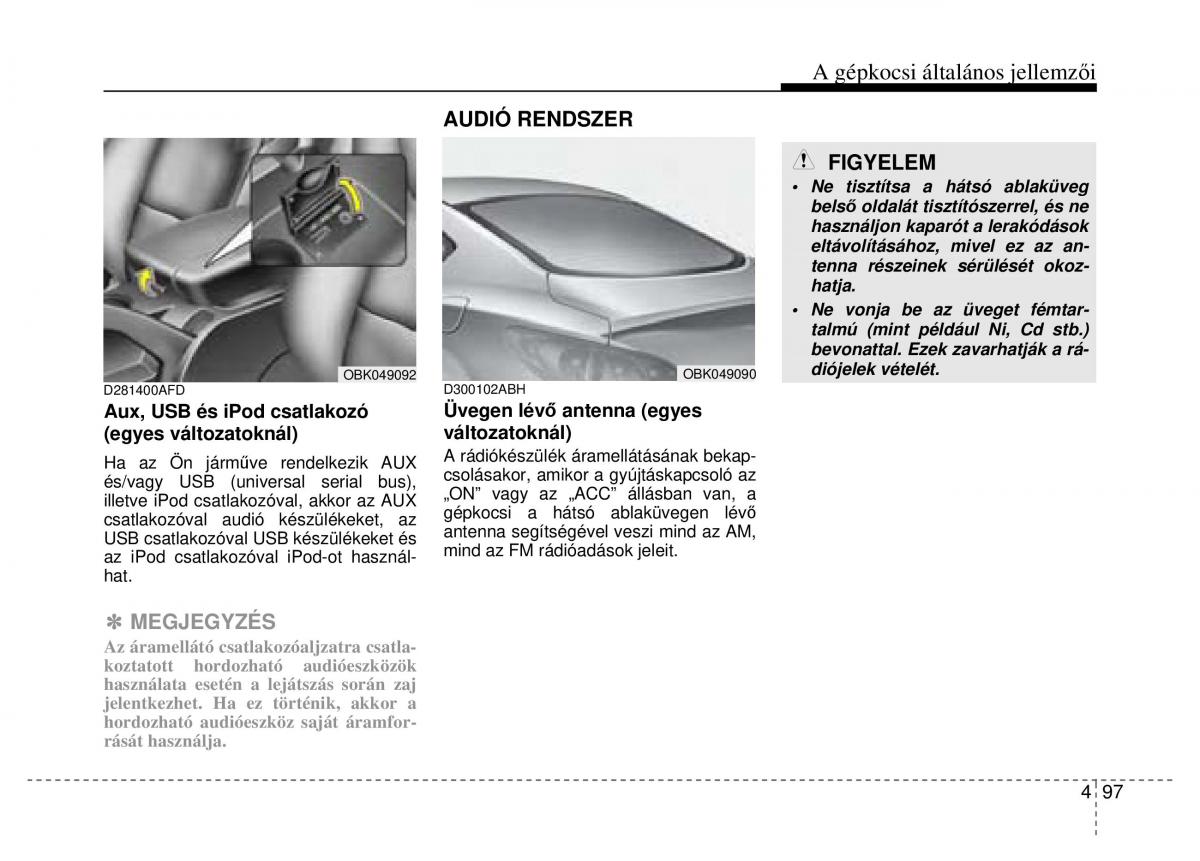 Hyundai Genesis Coupe Kezelesi utmutato / page 169