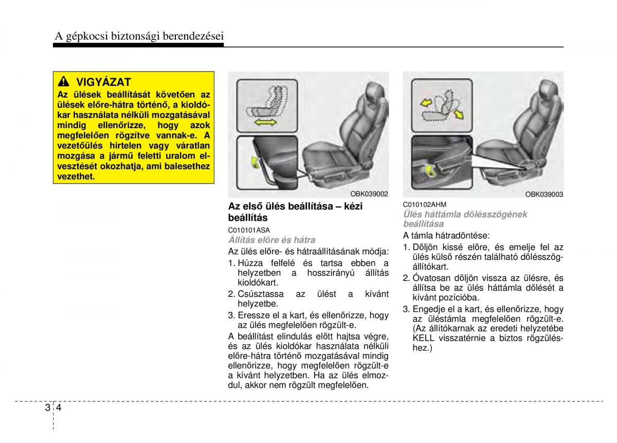 Hyundai Genesis Coupe Kezelesi utmutato / page 24