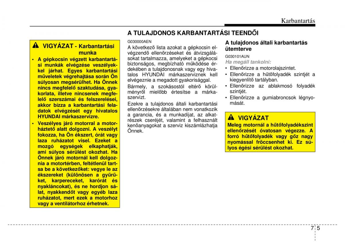 Hyundai Genesis Coupe Kezelesi utmutato / page 275