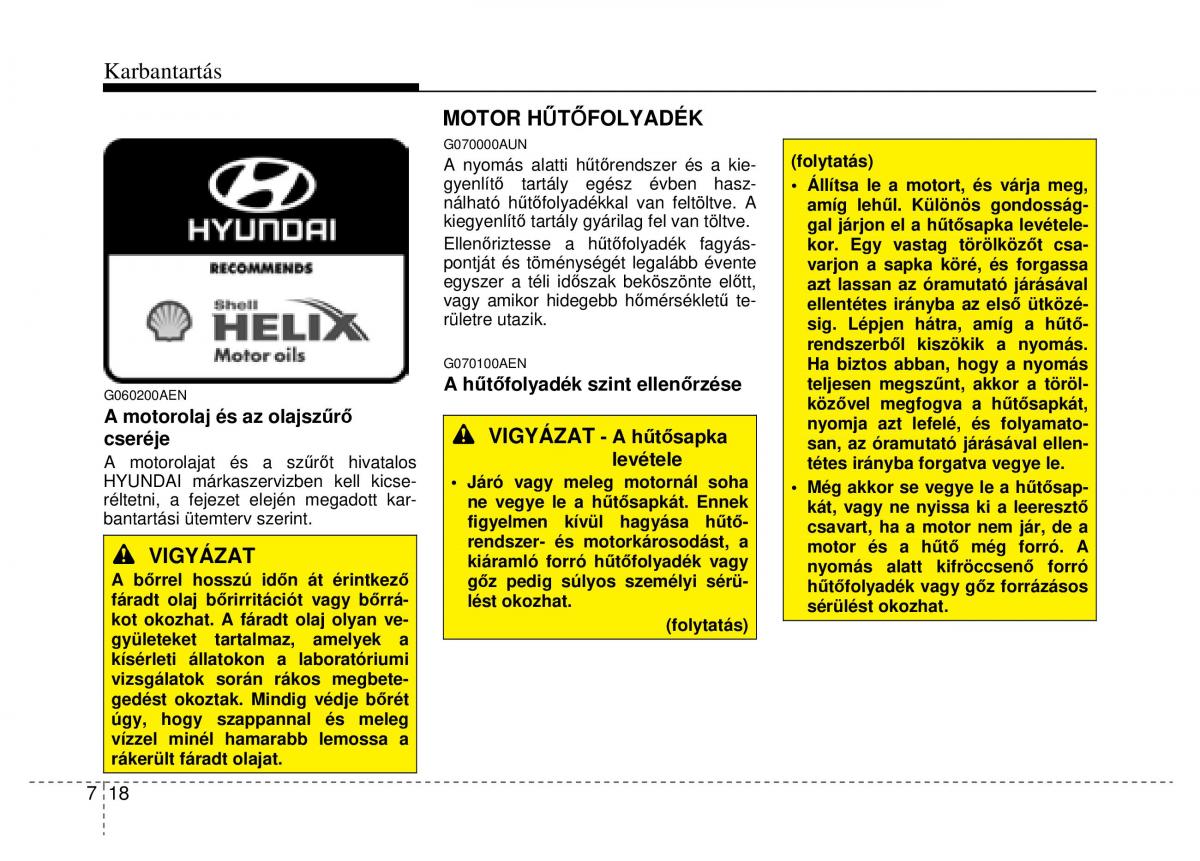 Hyundai Genesis Coupe Kezelesi utmutato / page 288