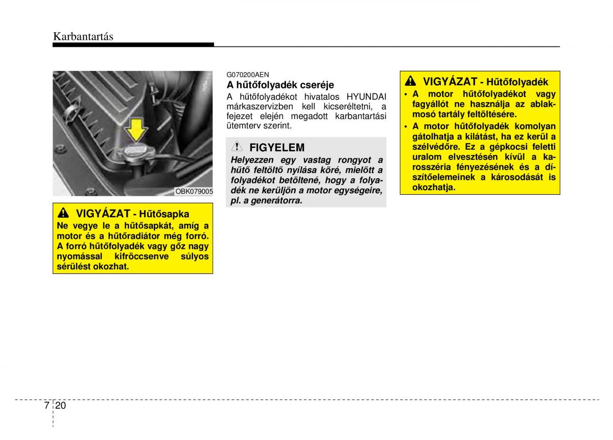 Hyundai Genesis Coupe Kezelesi utmutato / page 290