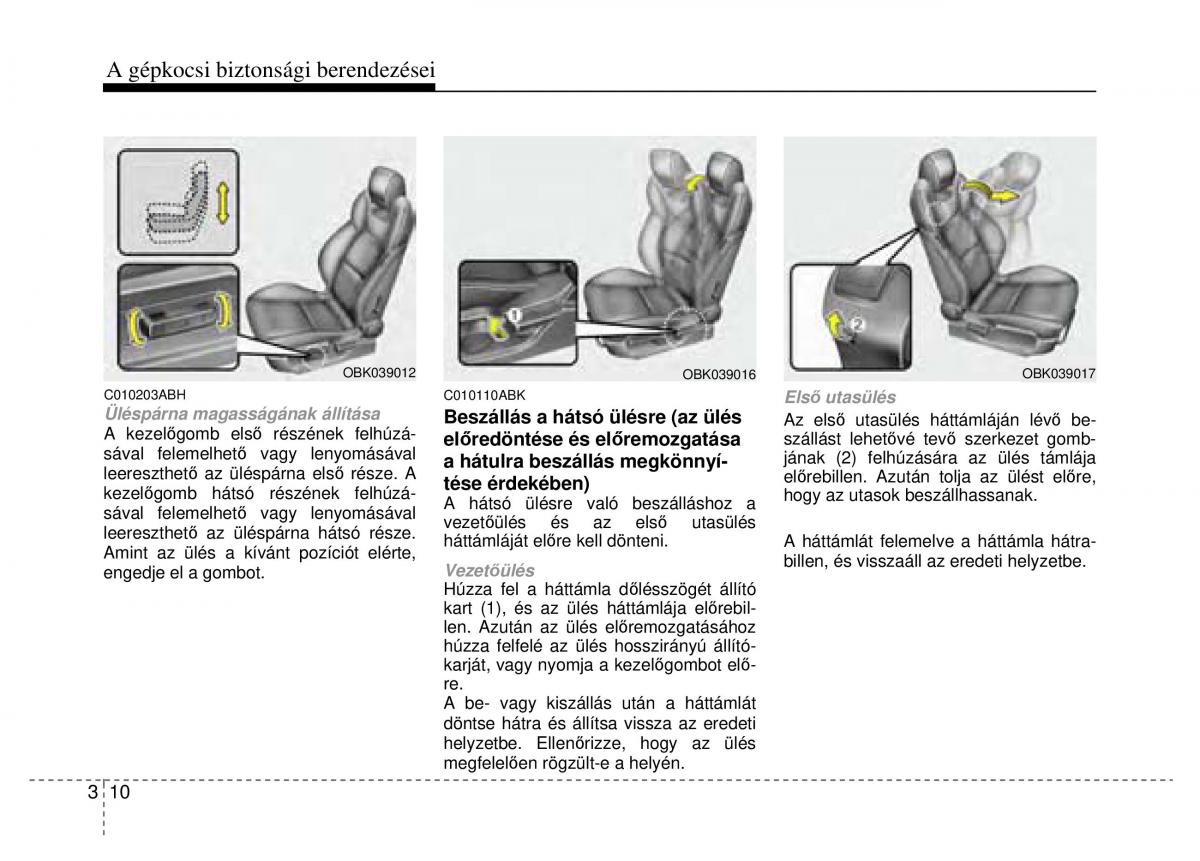 Hyundai Genesis Coupe Kezelesi utmutato / page 30