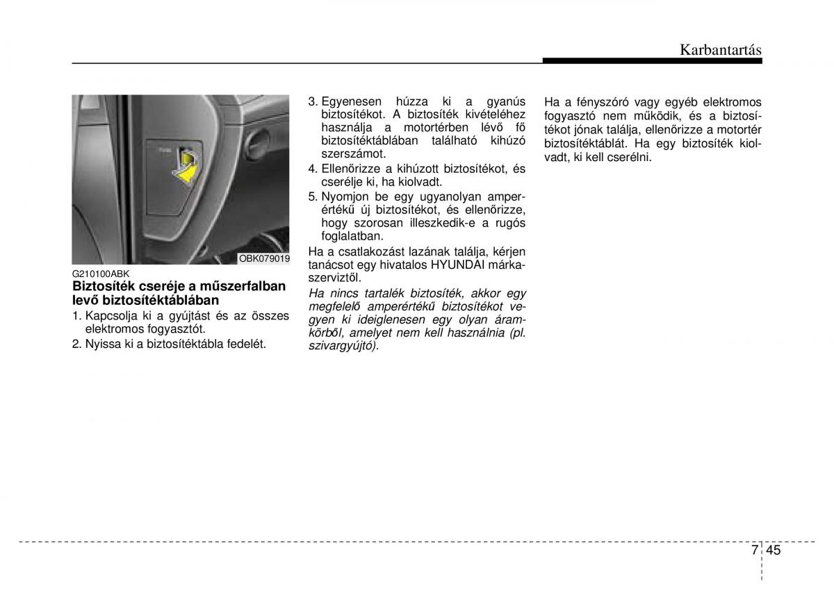 Hyundai Genesis Coupe Kezelesi utmutato / page 315