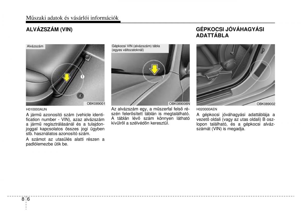 Hyundai Genesis Coupe Kezelesi utmutato / page 344