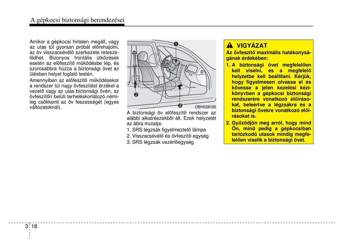 Hyundai Genesis Coupe Kezelesi utmutato / page 38