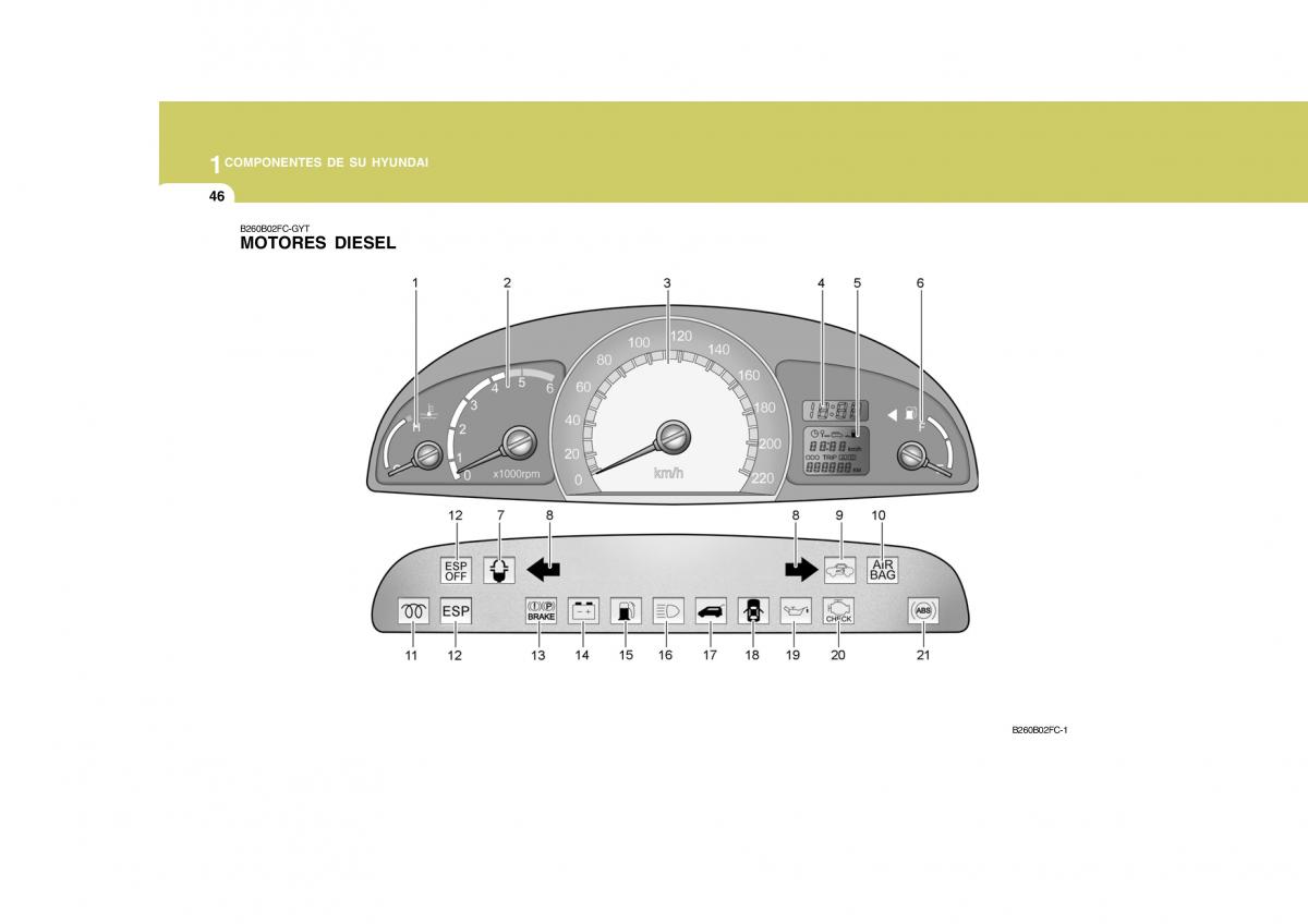 Hyundai Matrix manual del propietario / page 56