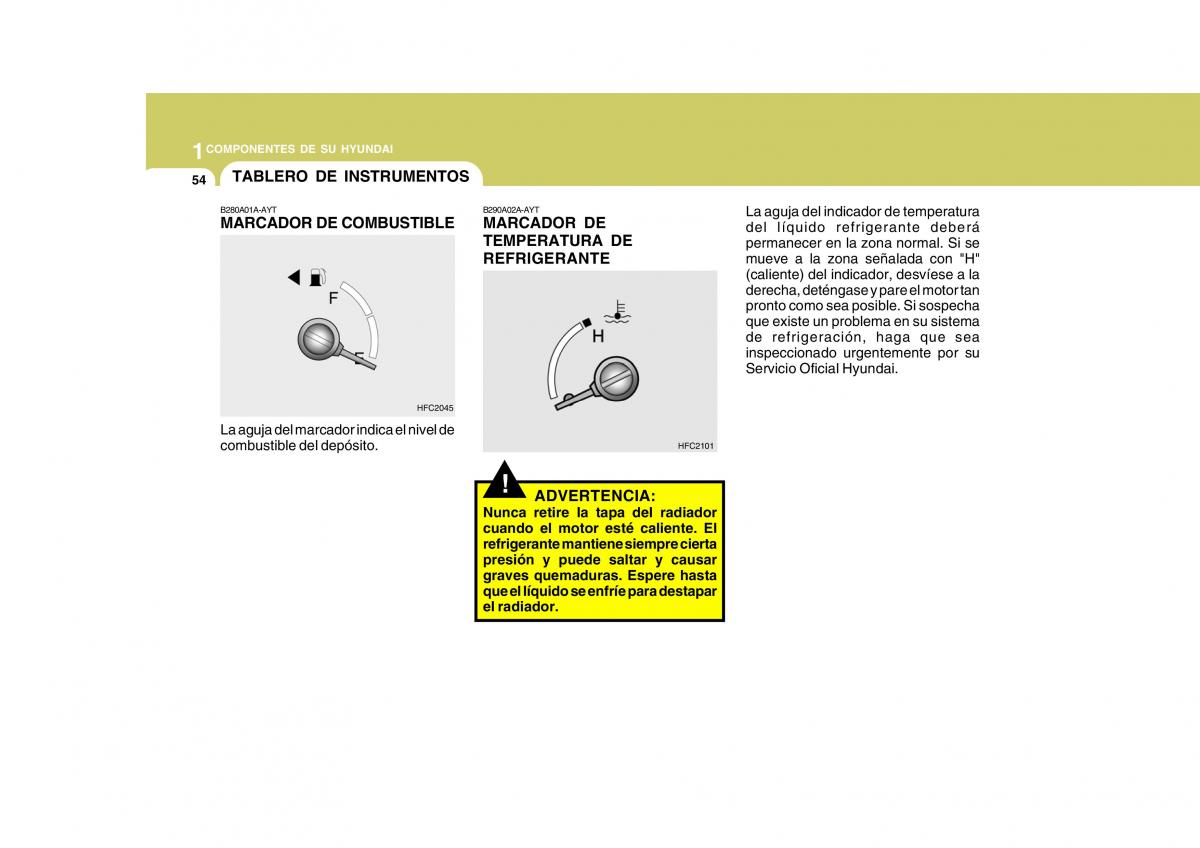 Hyundai Matrix manual del propietario / page 64