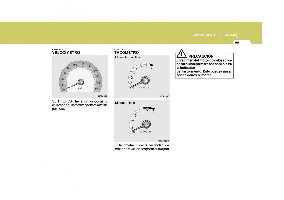 Hyundai Matrix manual del propietario / page 65