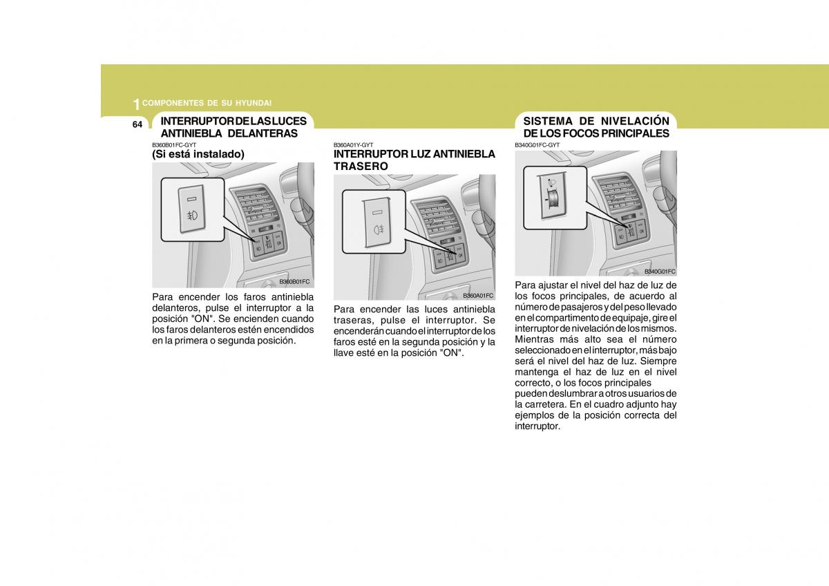 Hyundai Matrix manual del propietario / page 74