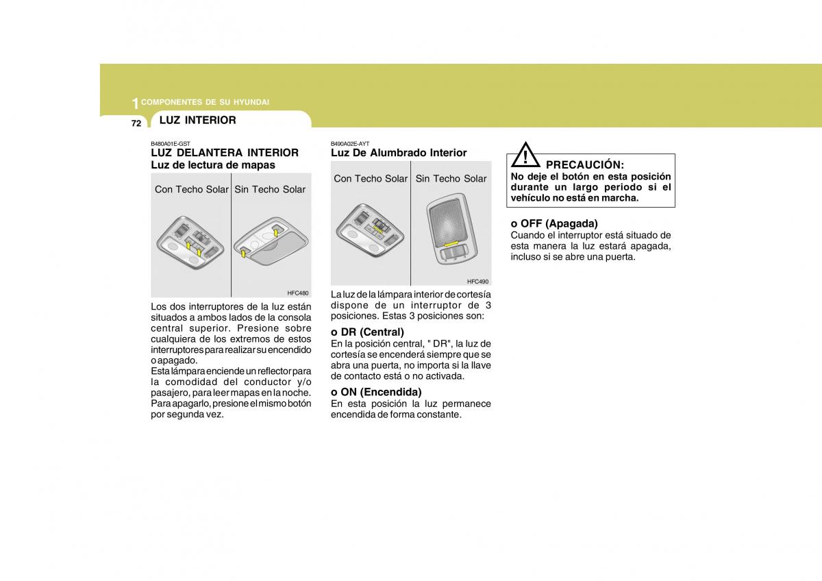 Hyundai Matrix manual del propietario / page 82