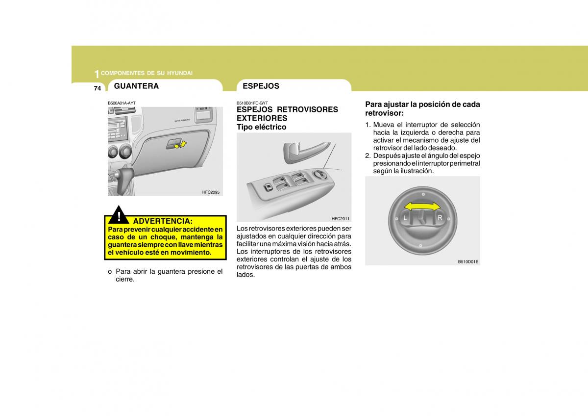 Hyundai Matrix manual del propietario / page 84