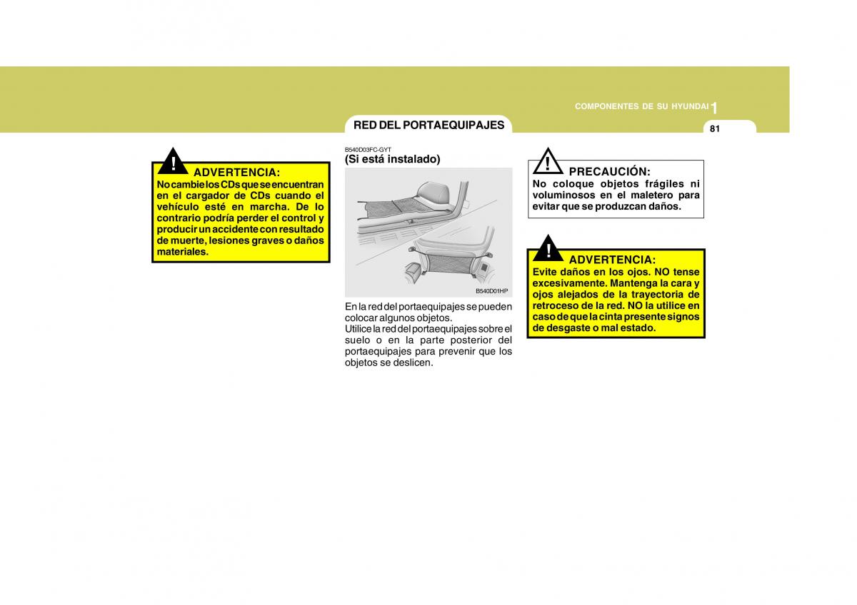 Hyundai Matrix manual del propietario / page 91