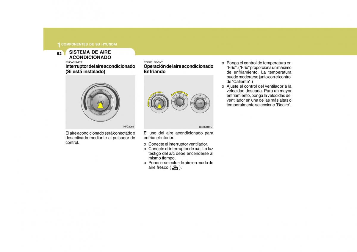 Hyundai Matrix manual del propietario / page 102