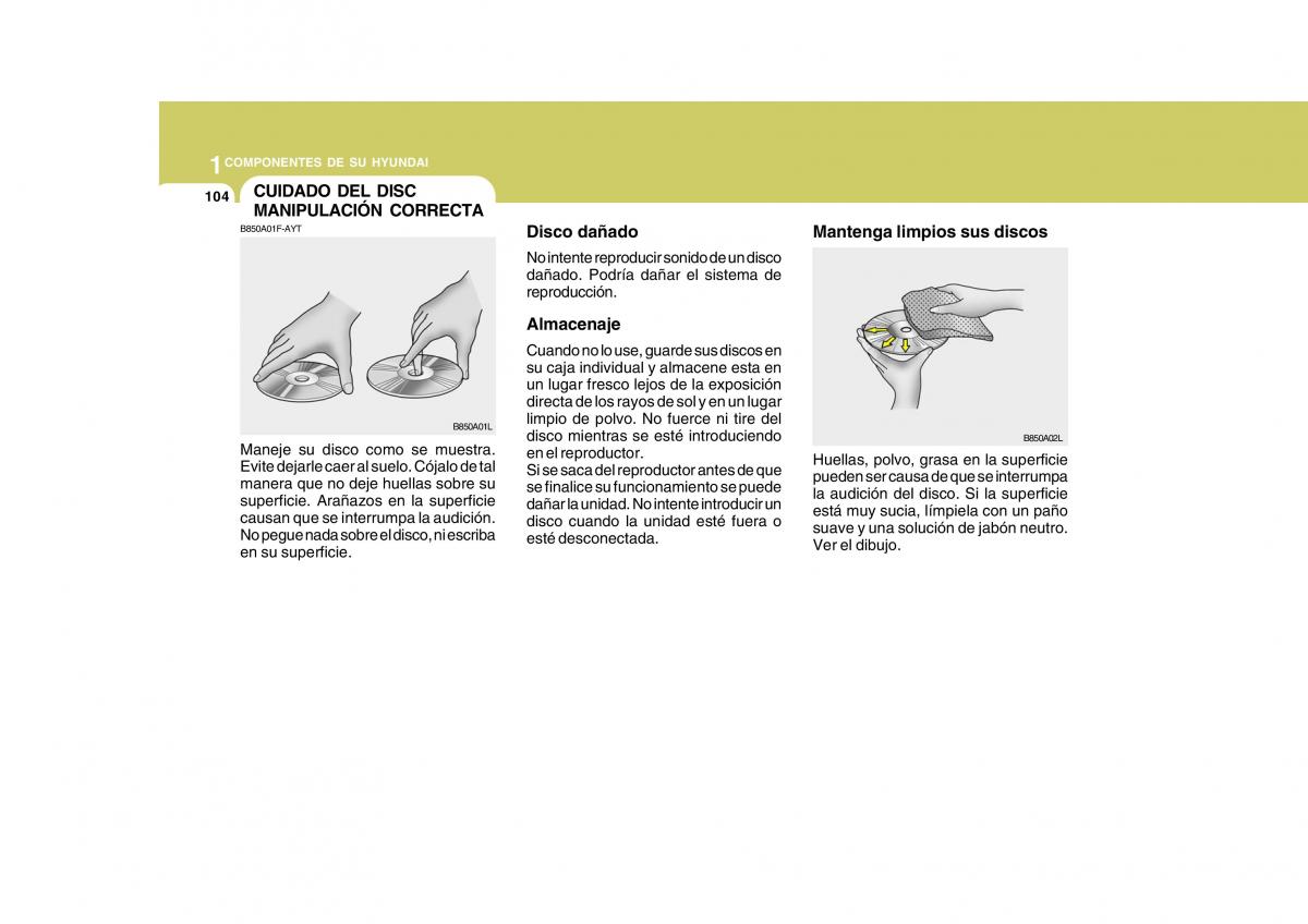 Hyundai Matrix manual del propietario / page 114