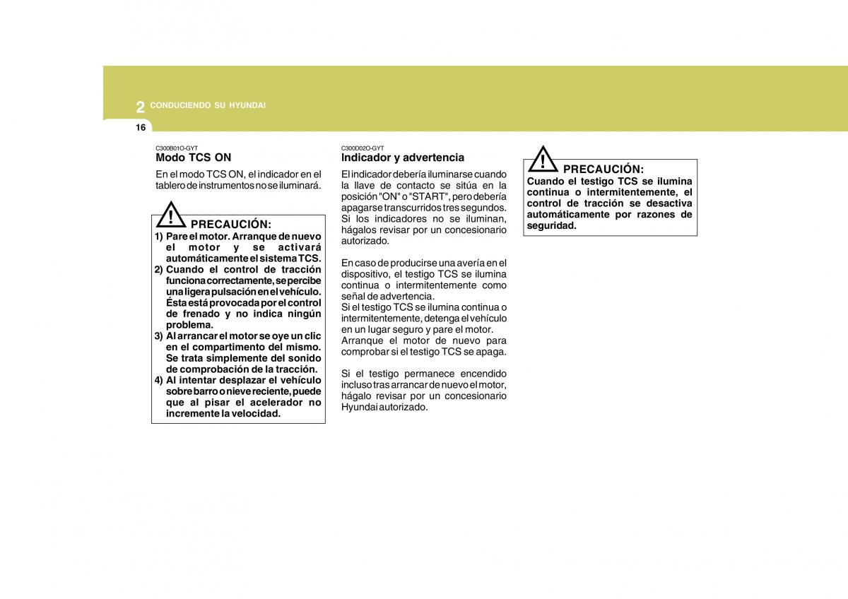 Hyundai Matrix manual del propietario / page 133